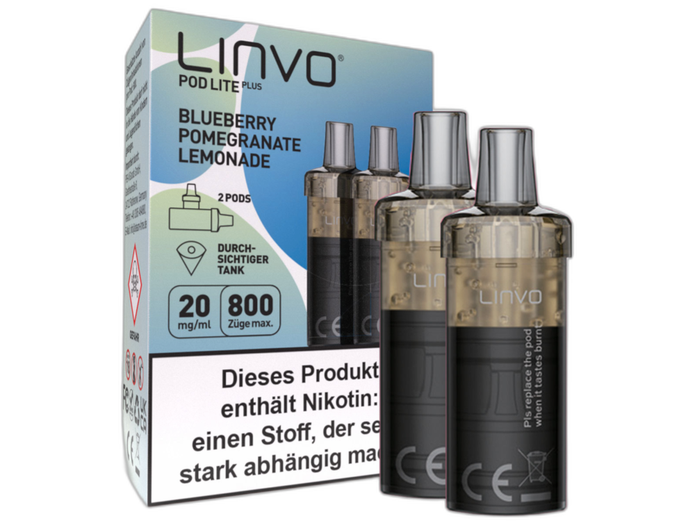 Linvo Pod Lite Plus Cartridge (2 Stück pro Packung)