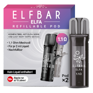 Elfbar Elfa Leer-Pod (2 Stück pro Packung)