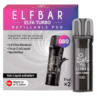 Elfbar Elfa Turbo Pod (2 Stück pro Packung)